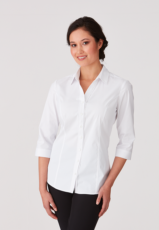 City Collection City Stretch Classic 3/4 Shirt - 2261