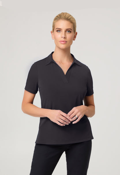 City Collection Ella S/S Detail Polo - 2274