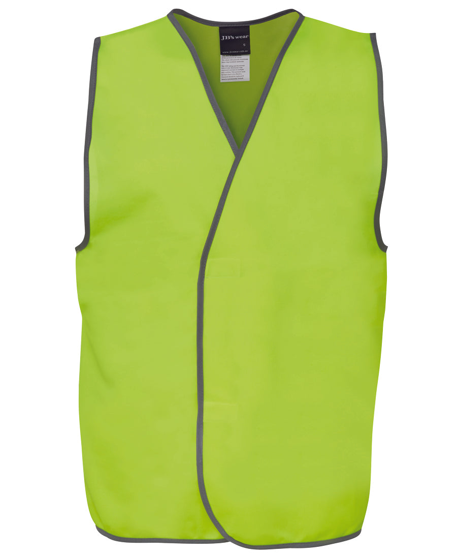 JB's Wear Hi Vis Safety Vest - 6HVSV