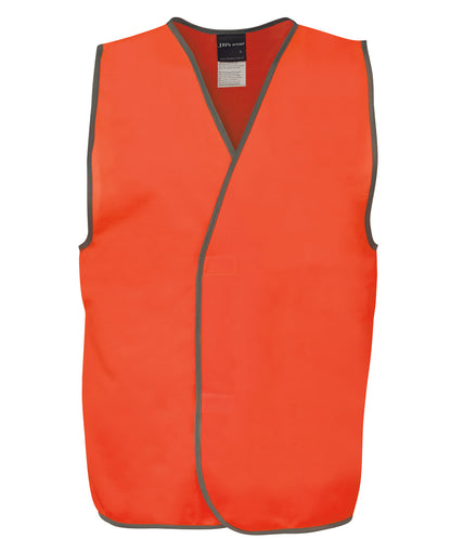 JB's Wear Hi Vis Safety Vest - 6HVSV