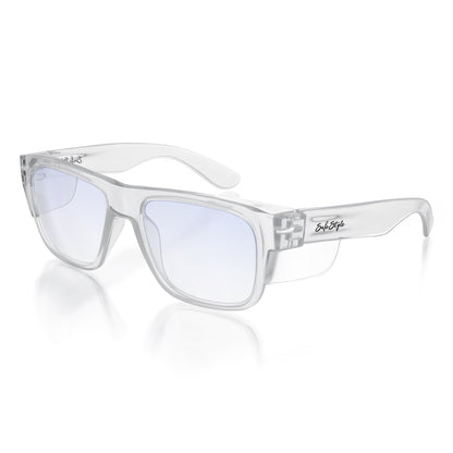 SafeStyle Fusions Clear Frame/Blue Light Blocking UV400