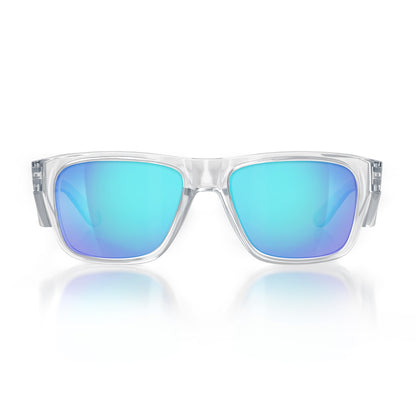 SafeStyle Fusions Clear Frame/Mirror Blue Polarised UV400