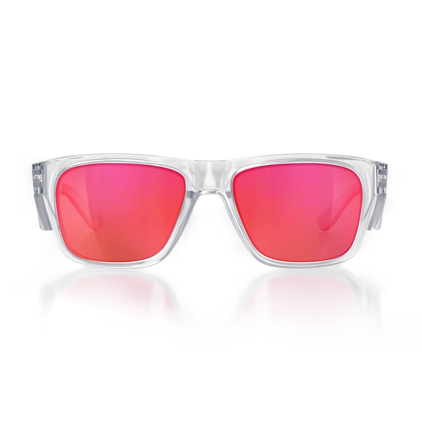 SafeStyle Fusions Clear Frame/Mirror Red Polarised UV400