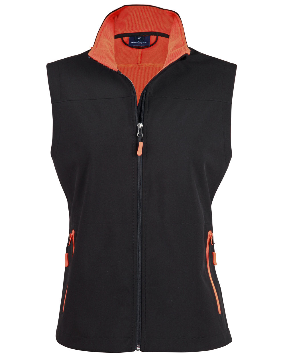 Winning Spirit Mens Softshell Contrast Vest - JK45