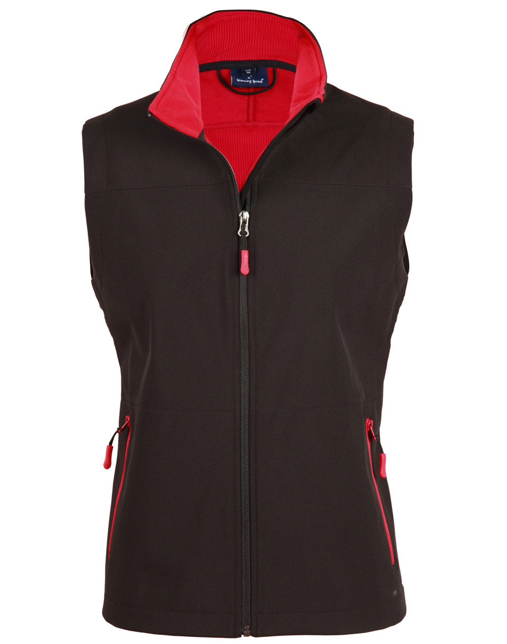 Winning Spirit Mens Softshell Contrast Vest - JK45