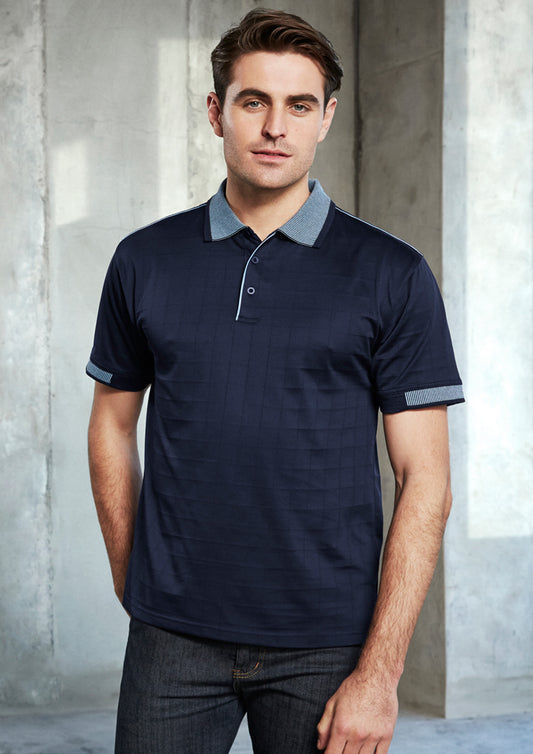 Biz Noosa Self Check Mens Polo - P9100