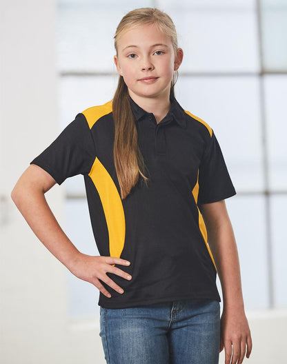 Winning Spirit Childrens Truedry Contrast Polo - PS31K