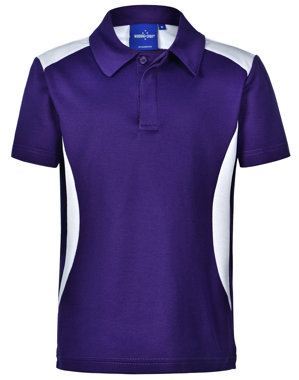 Winning Spirit Childrens Truedry Contrast Polo - PS31K