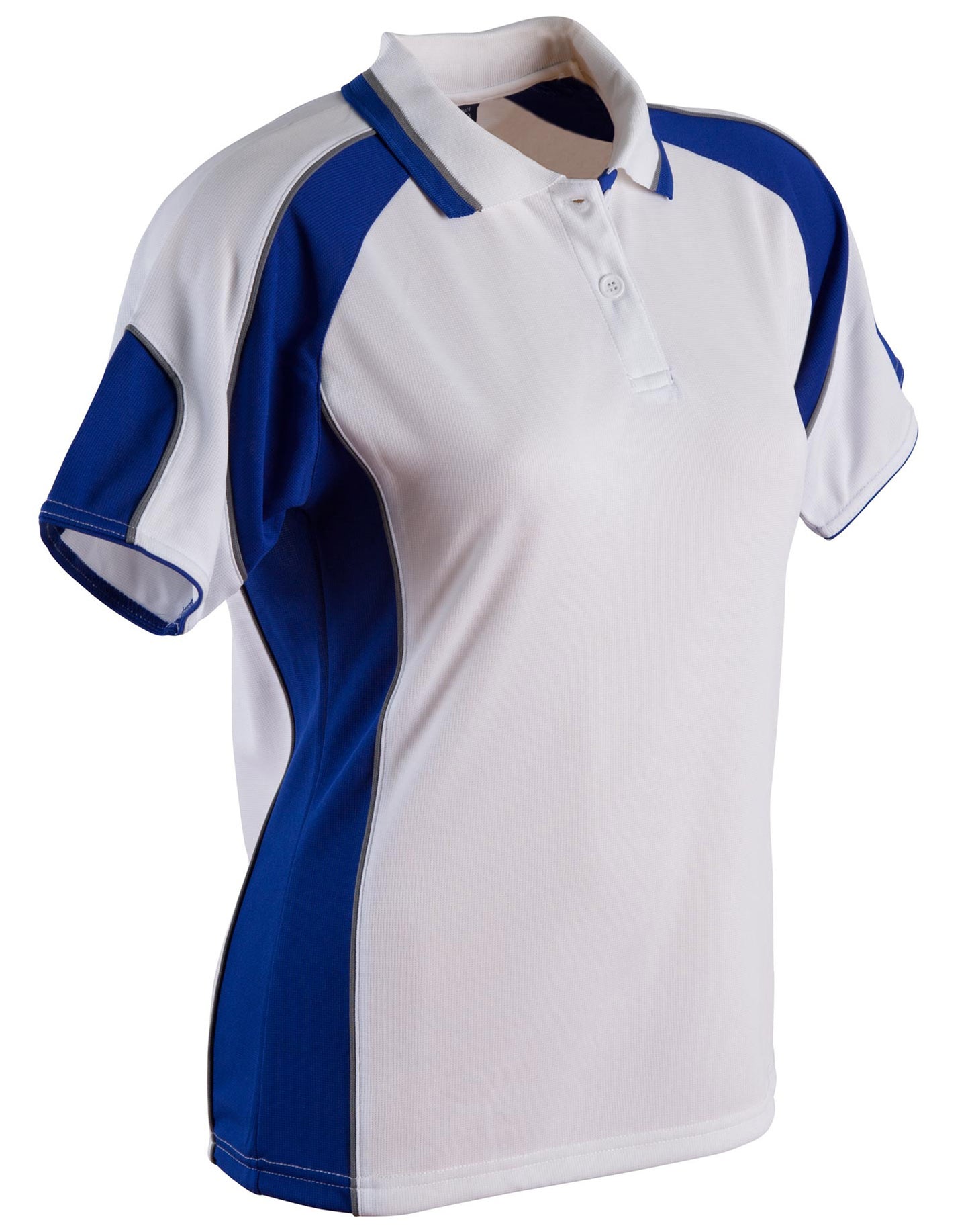 Winning Spirit Ladies Cooldry Contrast Polo With Sleeve Panel - PS62