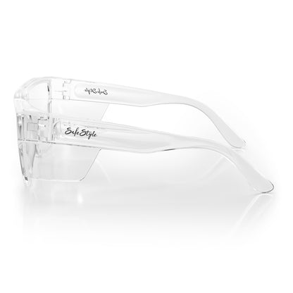 SafeStyle Primes Clear Frame/Clear UV400