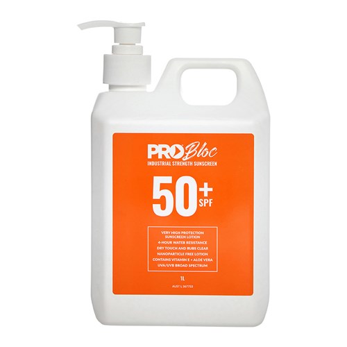 PRO Choice Probloc SPF 50+ Sunscreen 1L Pump Bottle