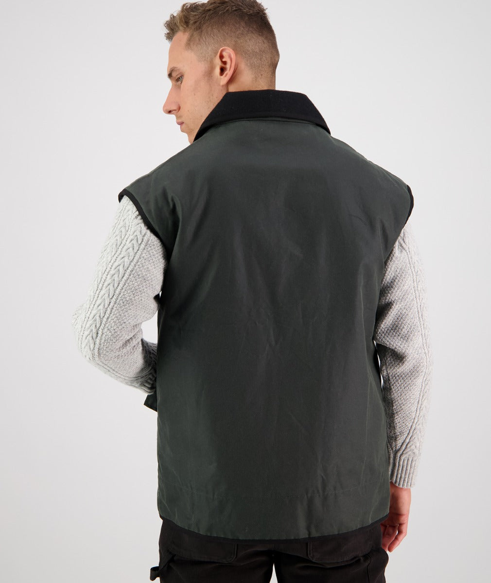 Wool lined vest sales