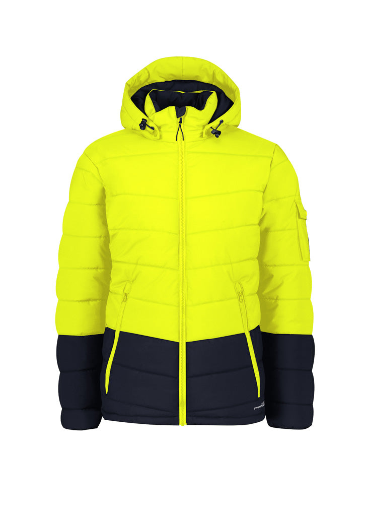 Syzmik Mens Streetworx Hooded Puffer Jacket - ZJ240