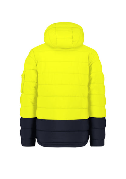 Syzmik Mens Streetworx Hooded Puffer Jacket - ZJ240