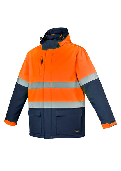 Syzmik Mens Hi Vis Antarctic Softshell Jacket - ZJ553