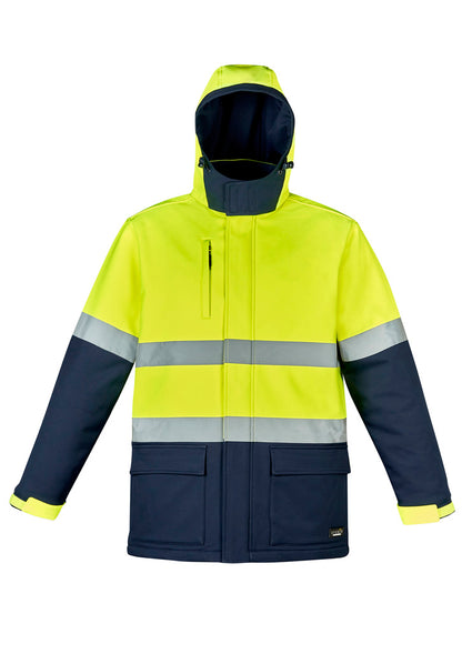 Syzmik Mens Hi Vis Antarctic Softshell Jacket - ZJ553