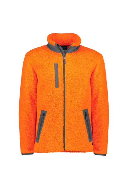 Syzmik Mens Streetworx Full Zip Sherpa Fleece - ZT285