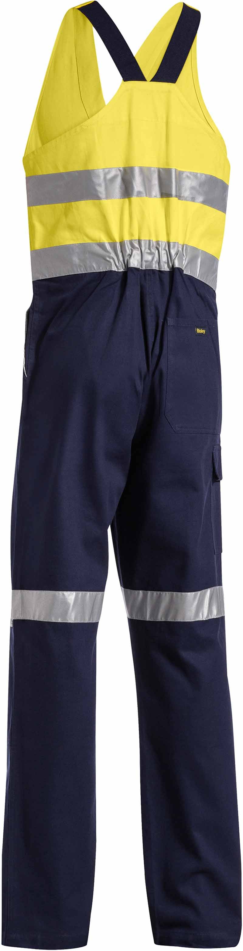 Bisley Mens Hi Vis Taped Action Back Overalls BAB0359T Canberra Workwear