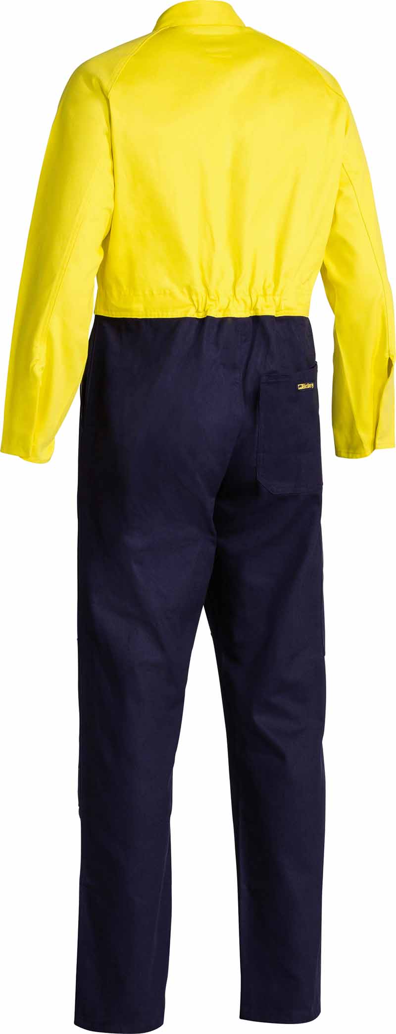 Bisley Mens Hi Vis Drill Coverall - BC6357