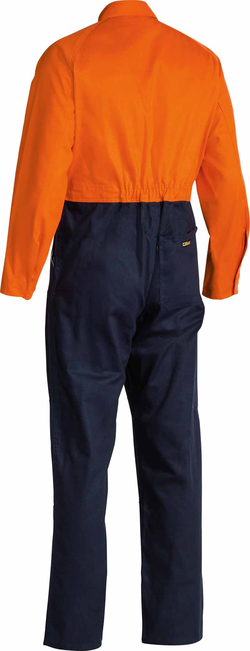 Bisley Mens Hi Vis Drill Coverall - BC6357