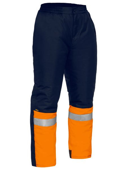 Bisley Mens Taped Two Toned Hi Vis Freezer Pants - BP6451T