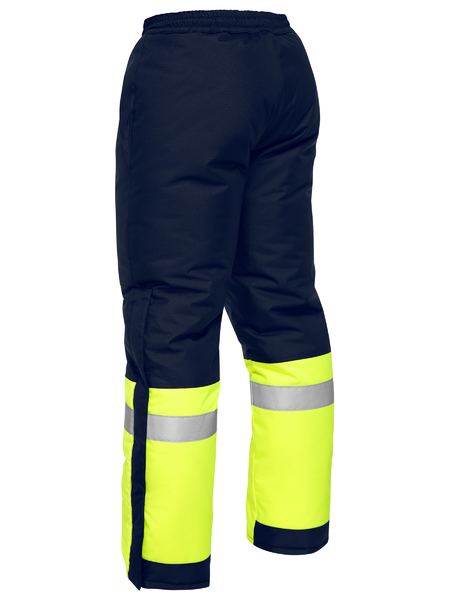 Bisley Mens Taped Two Toned Hi Vis Freezer Pants - BP6451T