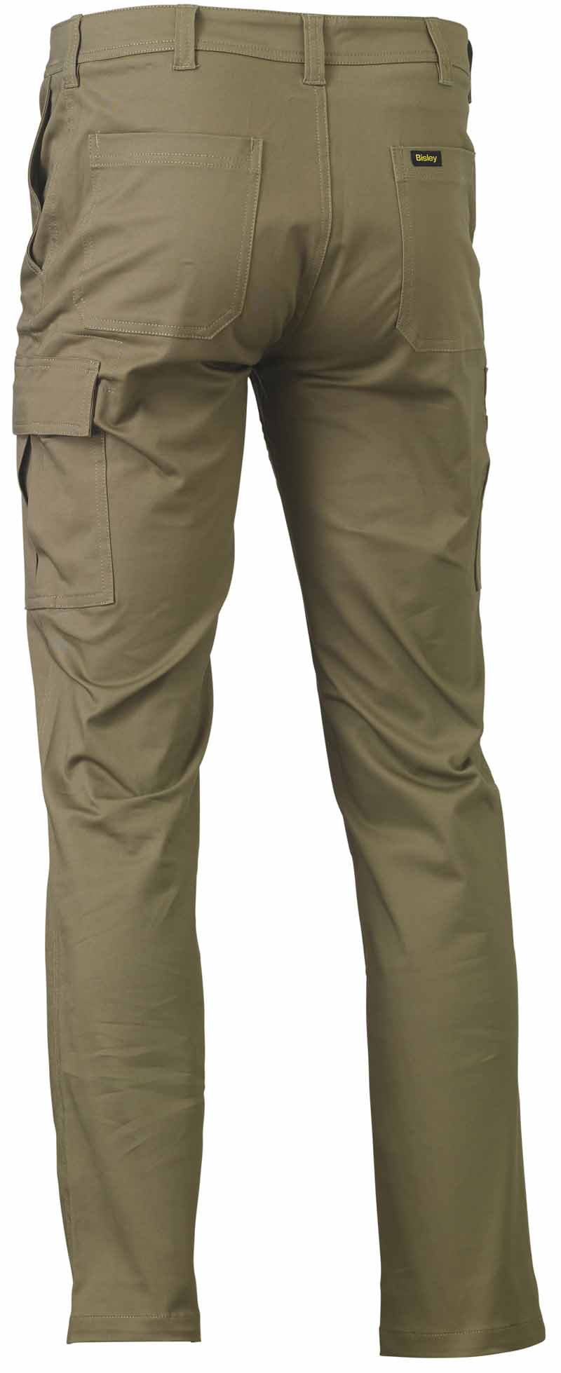 STRETCH COTTON DRILL CARGO TROUSERS