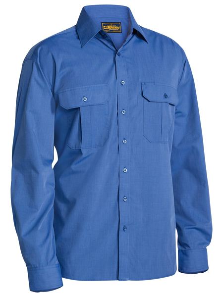 Bisley Mens Metro Shirt Long Sleeve - BS6031