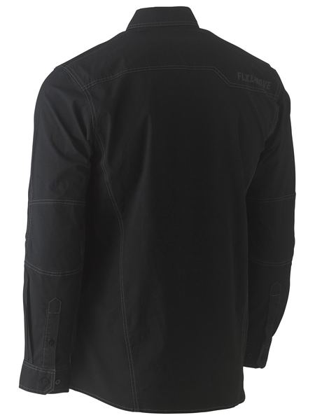 Bisley Mens Flx & Move Utility Work Shirt Long Sleeve - BS6144