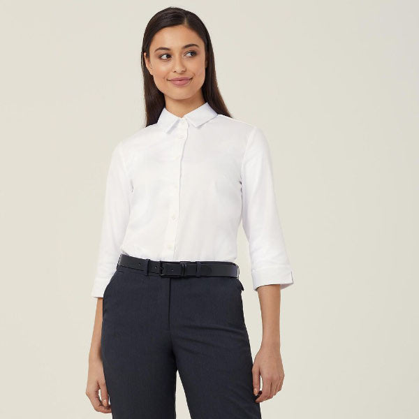 NNT Cotton Blend Stretch Twill 3/4 Sleeve Shirt - CATUFP – Canberra ...