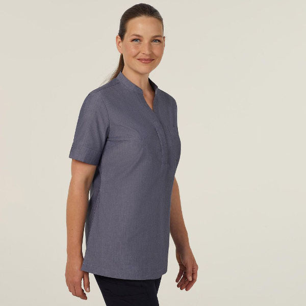 NNT End On End Textured Short Sleeve Tunic - CATUGA
