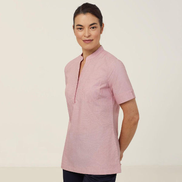 NNT End On End Textured Short Sleeve Tunic - CATUGA