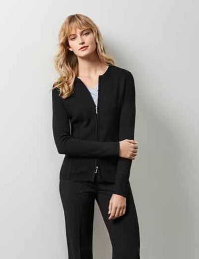 2-Way Zip Women's Cardigan - LC3505