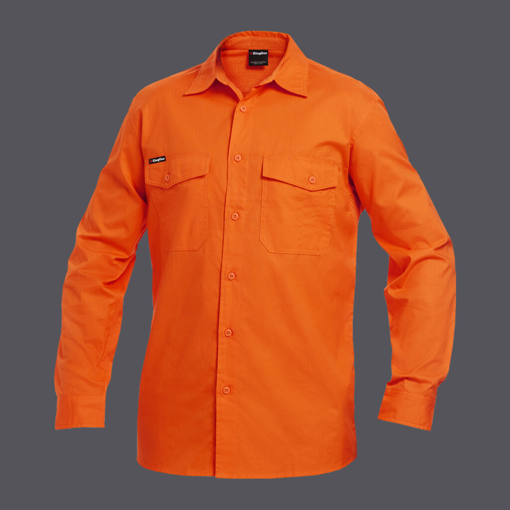 KingGee Mens Workcool 2 Shirt Long Sleeve - K54805